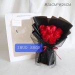 Ramo de rosas de jabón perfumadas